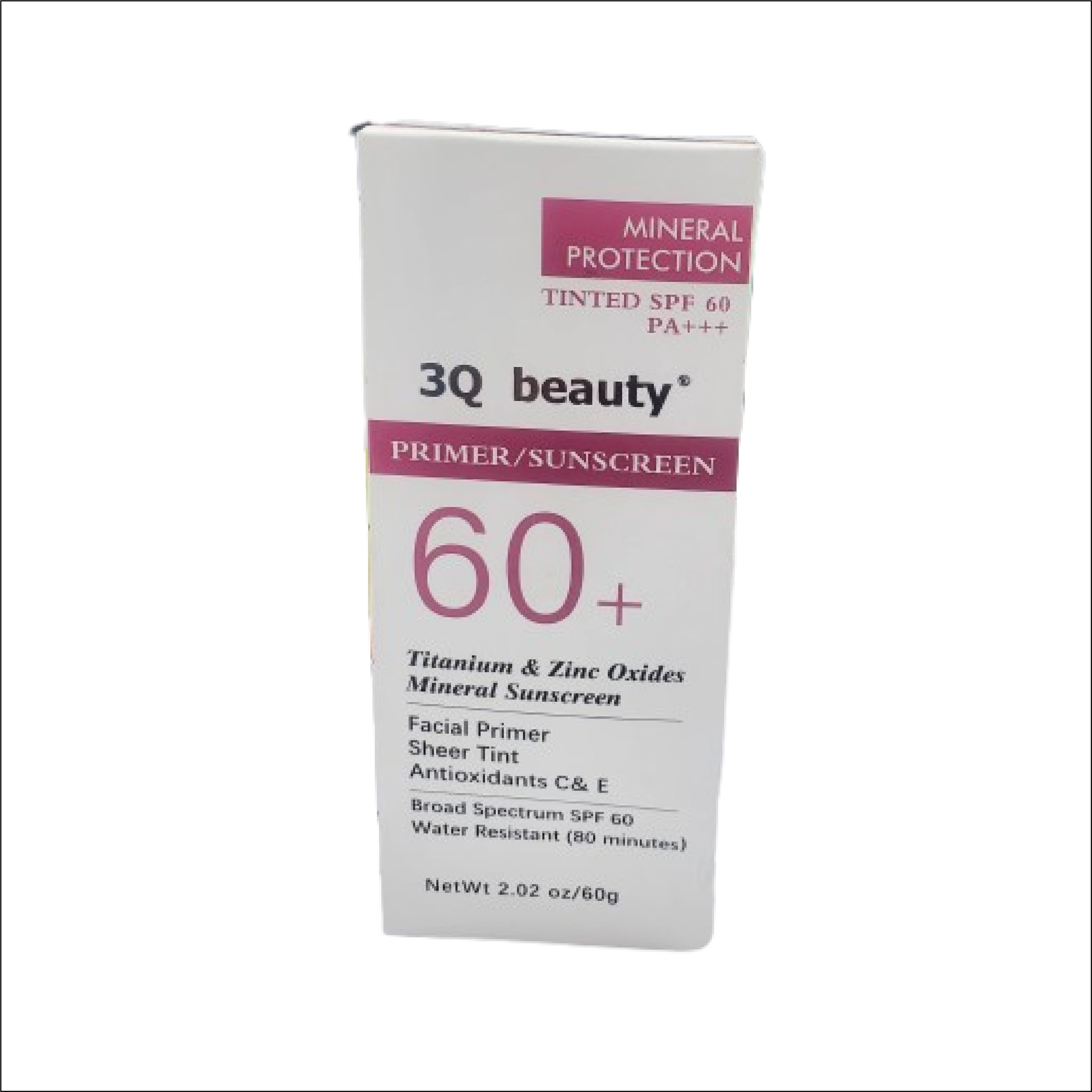3Q BEAUTY PRIMER/SUNSCREEN 60+ 60 GRAM 3Q-48C