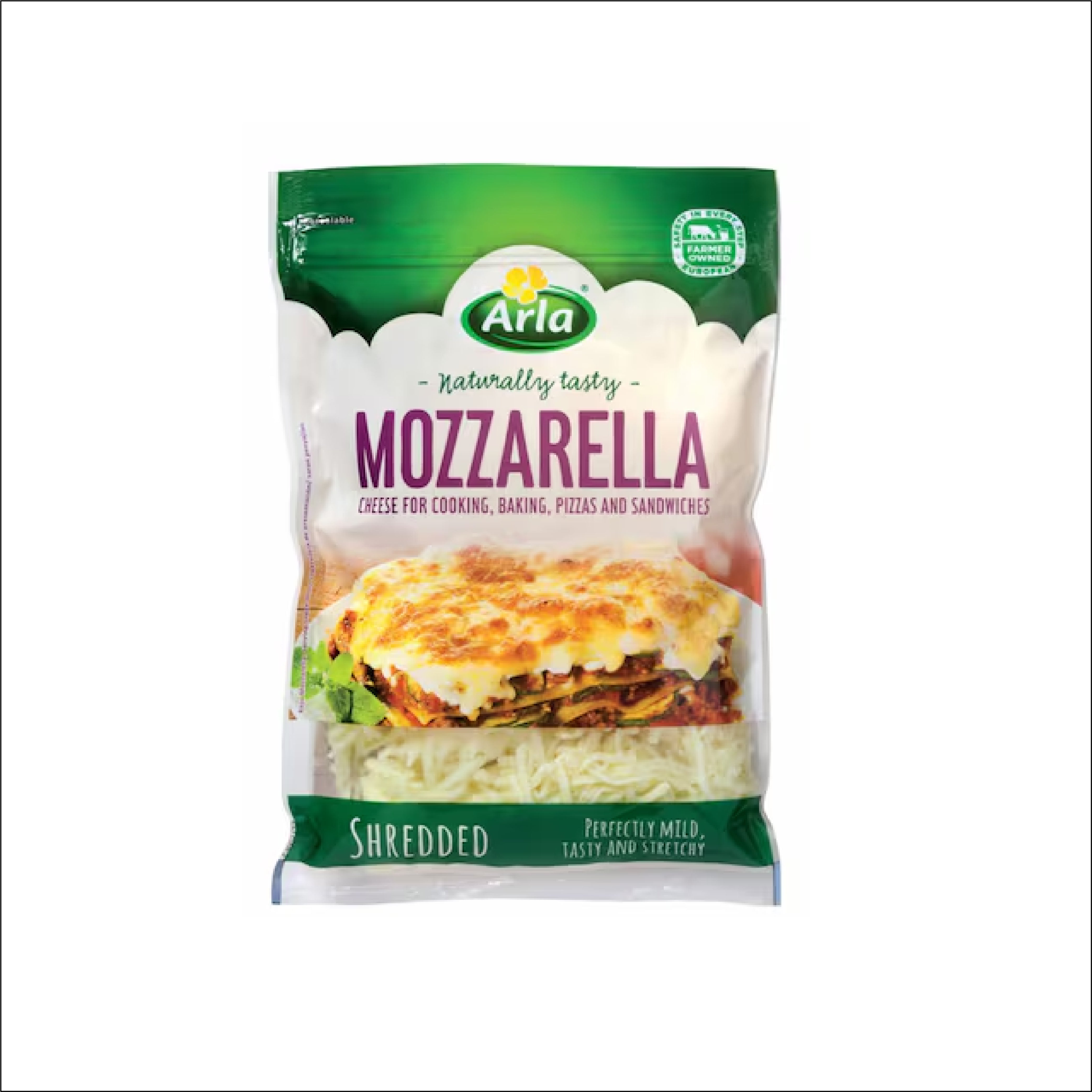 ARLA MOZERELLA SHREDDED CHEESE 175 GRAM