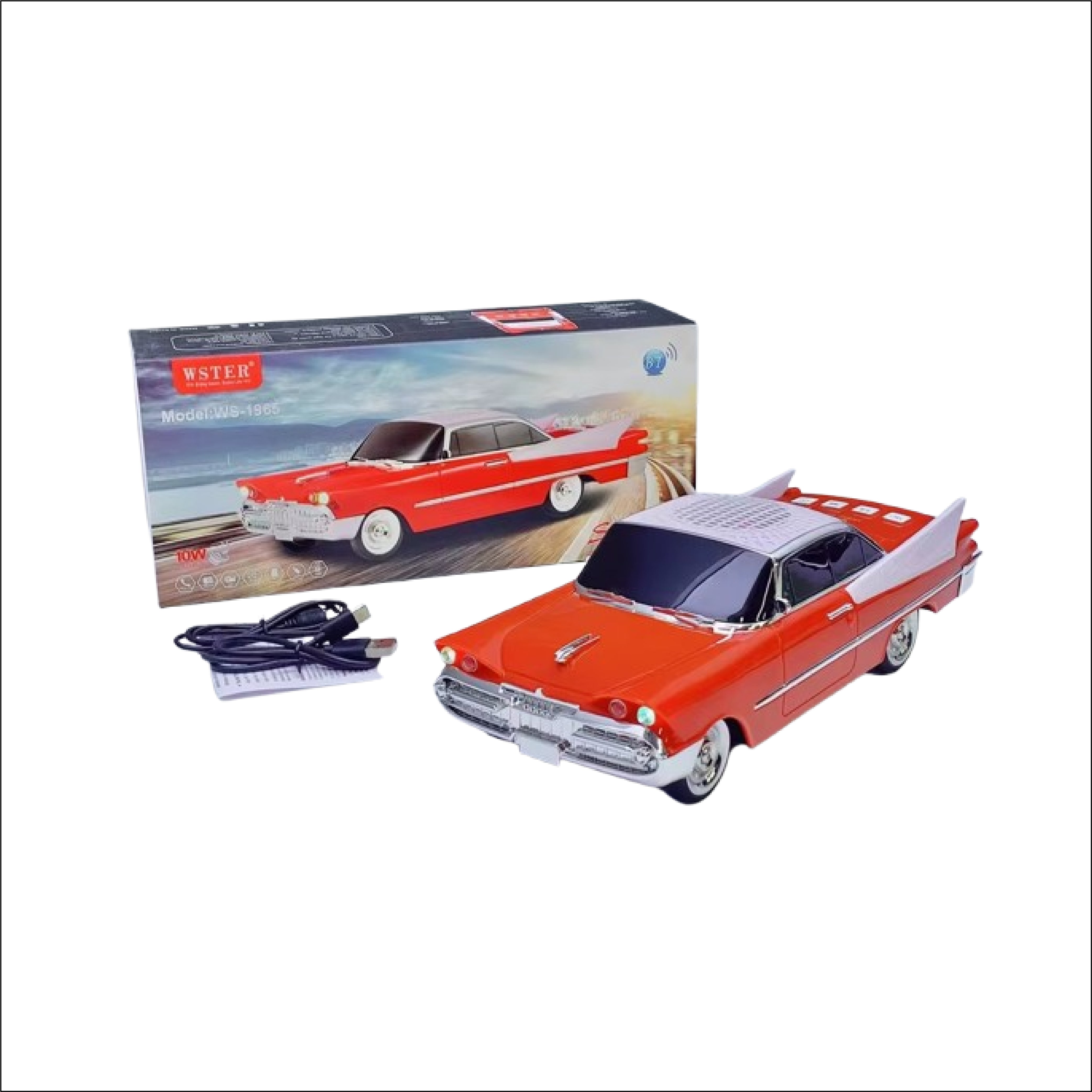 WSTER MUSIC CAR SPEAKER WS-1965