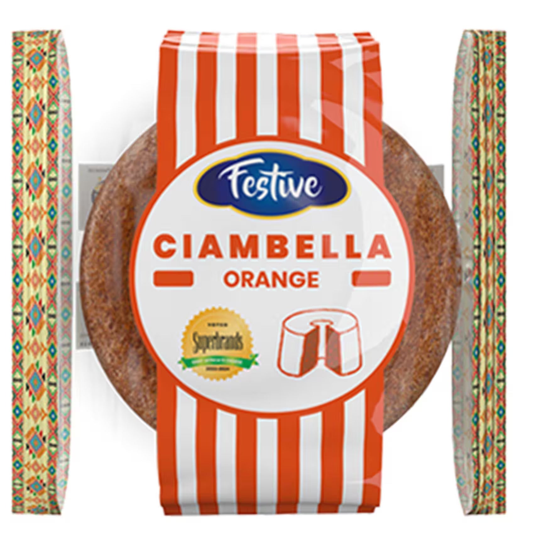 FESTIVE CIAMBELLA ORANGE 280 GRAM