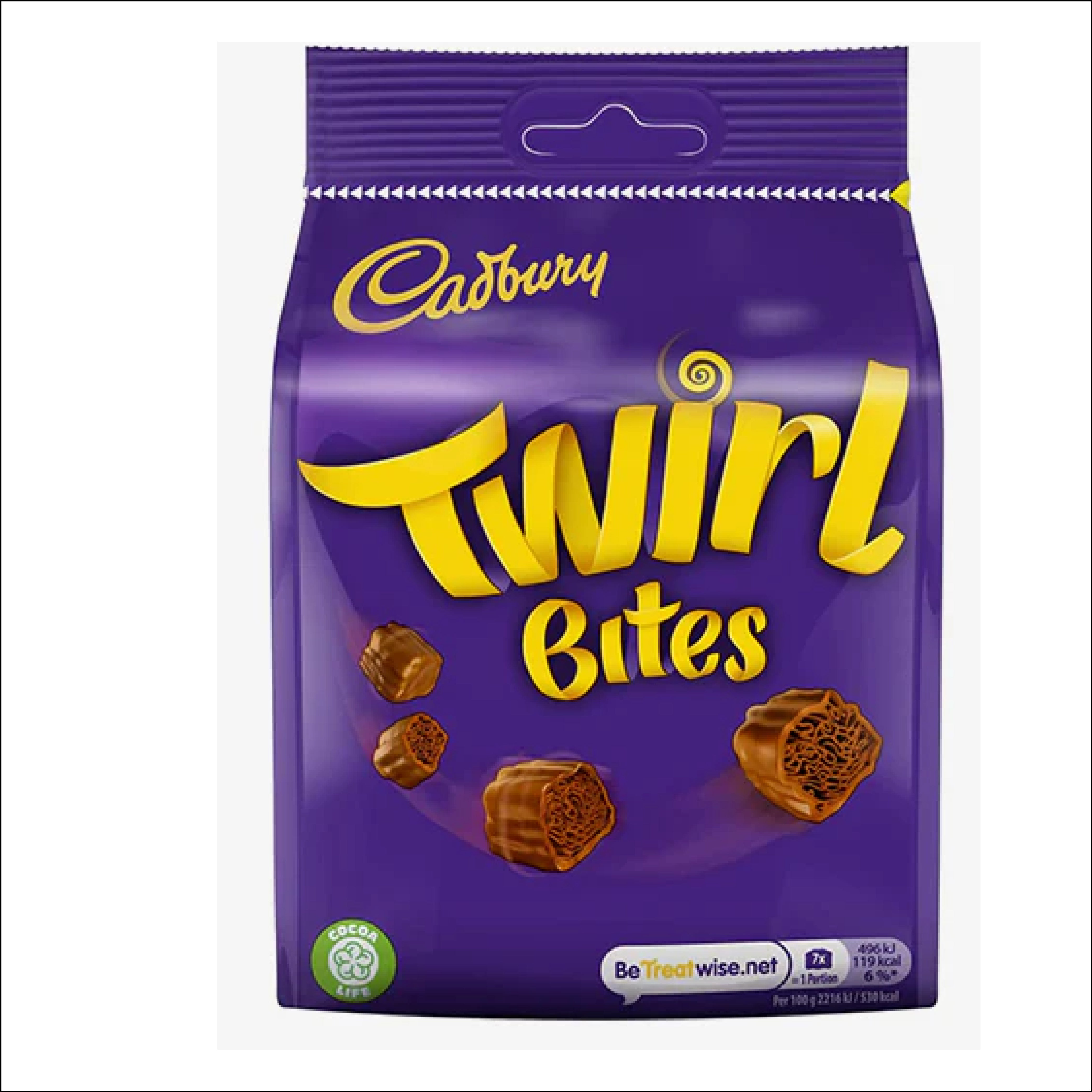 CADBURY TWIRL BITES 85 GRAM