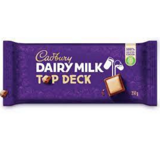DAIRY MILK TOP DECK 150 GRAM