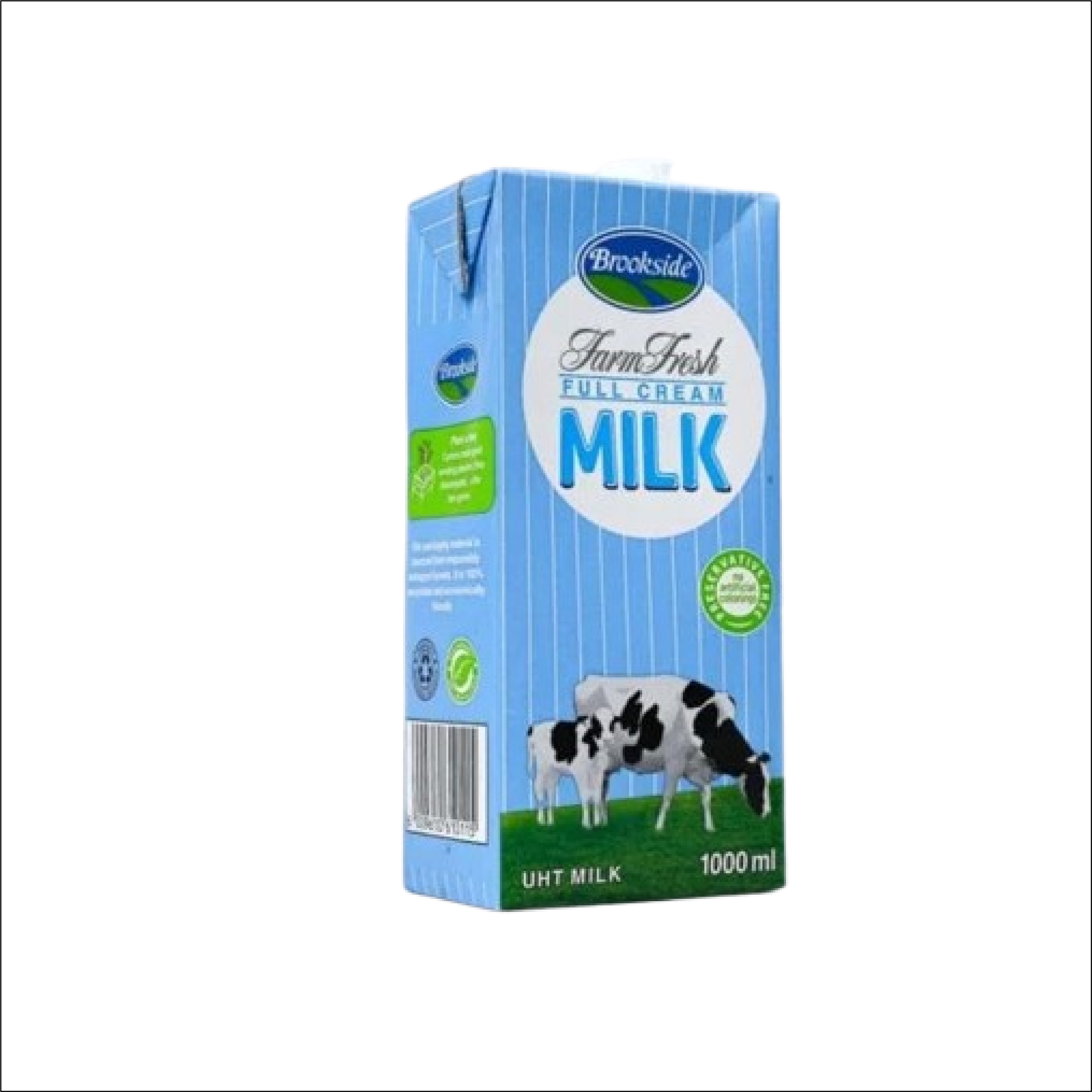 BROOKSIDE FULL CREAM UTH MILK 1 LTR