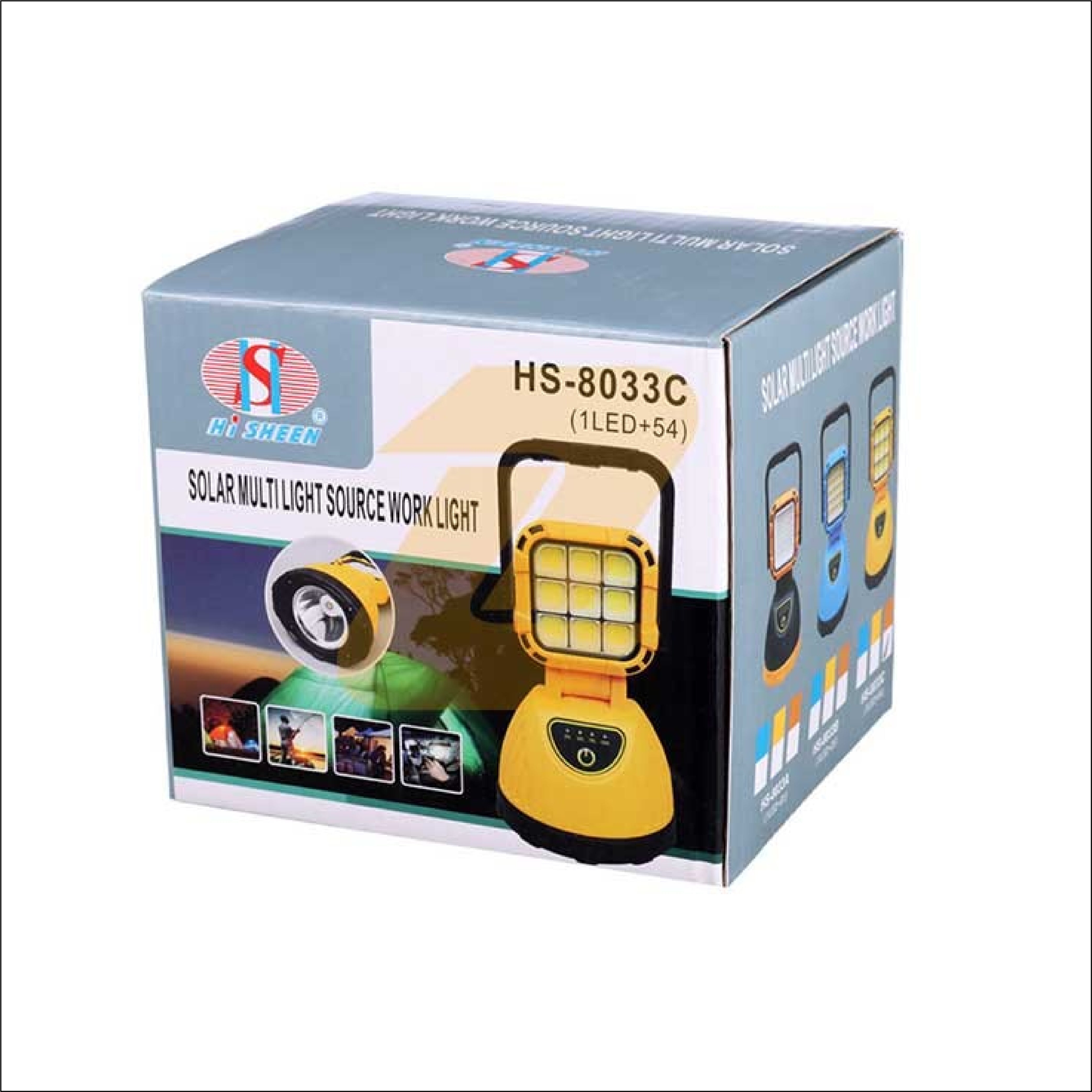 SOLAR MULTI LIGHT SOURCE WORK LIGHT  HL16C02