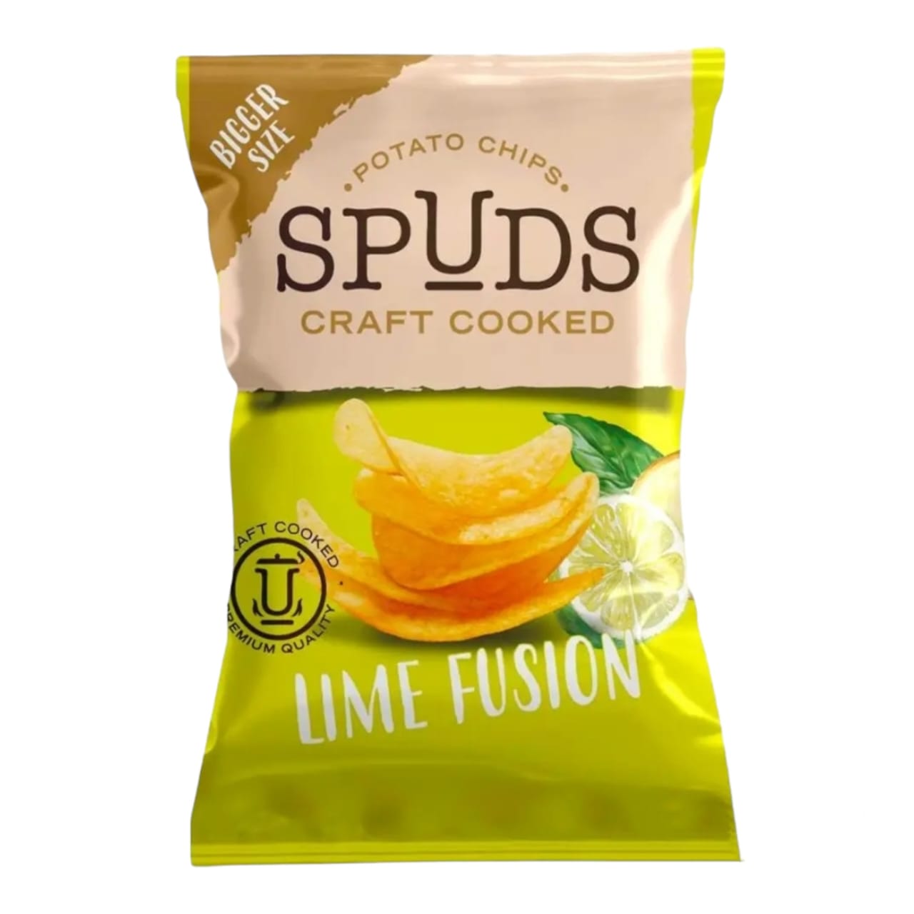 SPUDS CRAFT COOKED LIME FUSION 40 GRAM